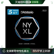 (Direct Mail from Japan) Daddario Electric Guitar Acoustic Guitar Strings Rose Plain NYXL Steel 0 013 NYS01