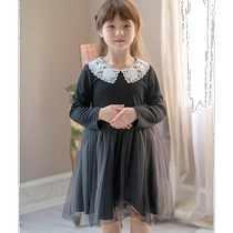 Direct mail from Japan Catherine Cottage childrens long-sleeved dress CC0824 CC0824(BLK2B