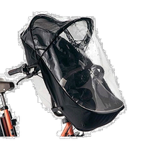 Self-operated | Panasonic child seat rain cover black portable outdoor NAR177