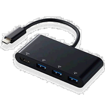 (Direct mail from Japan) Elecom USB Type C expansion dock 4-in-1 USB3 0x3 port HDMI port