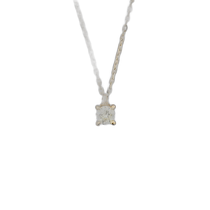 Japanese trend agete Akado (limited edition) K18 diamond necklace (0 09ct) white one size