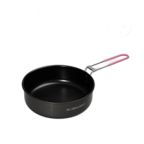 Japan direct mail EVERNEW aluminum alloy frying pan U L Alu Pan 14cm ECA381 camping frying pan