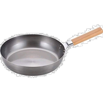 (Direct mail from Japan) Peace FREIZ iron pan 26cm wooden handle suitable for IH Chitose series