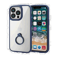 (Direct mail from Japan) Ilike iPhone 13 Pro thin and light high-hardness TPU mobile phone case with ring buckle