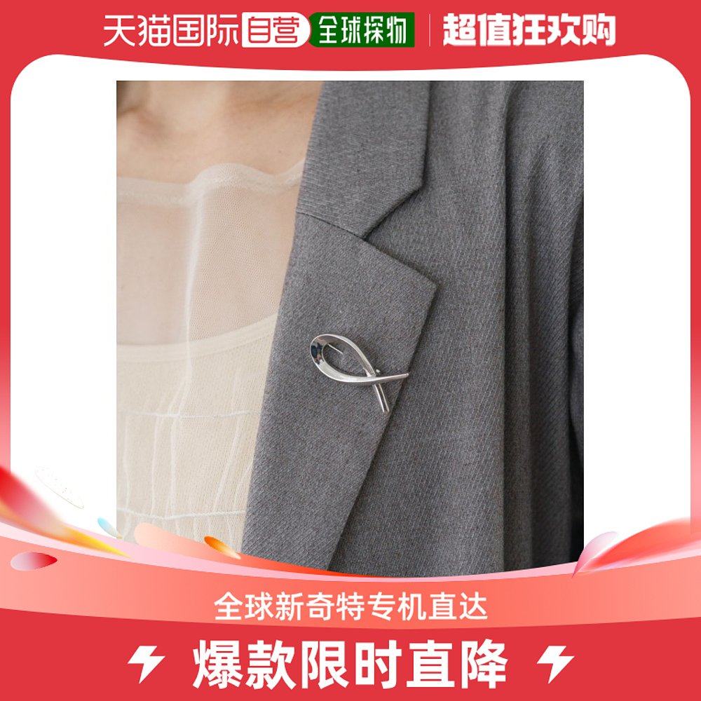 Japan Direct Mail Kastane 2023 Autumn Winter New Lady Metal Texture Taurus Bull Seat Styling Brooch-Taobao