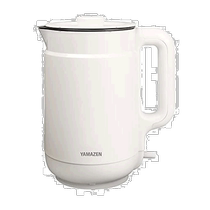 (Japan Direct Mail) Yamazen Mountain Good Electric Heating Kettle 1 5L white YKP-1512 (W)