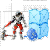 (Direct mail from Japan) FORTNITE mini simulation model survival kit 003 A I M