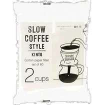 Japan Direct Mail (Japan Direct Mail) Kinto Coffee Filter Cotton Paper Filter 2 Cups Coffee Content