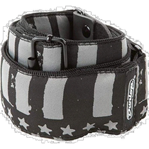 Self-operated｜JIMDunlop dunlop D67-13 jacquard guitar strap stars and stripes leather