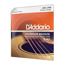 (Direct mail from Japan) Daddario native guitar strings phosphor bronze strings classic tone balanced warmth EJ4