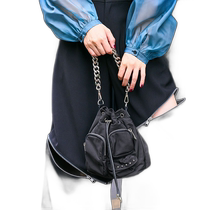 Japanese direct mail HARE womens fashion metal accessories mini crossbody bag 135581