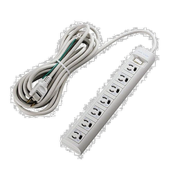 Elecom Yiilike Lightning Protection 및 Fall-Off 플러그인 보드 Magnet 3 헤드 및 7 홀 5 미터 소켓