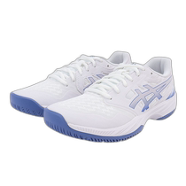 Asics Womens Mesh Badminton Shoes White Blue 22 5
