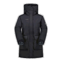 Richao running errands MAMMUT womens windproof warm hooded long down jacket 1010-30350