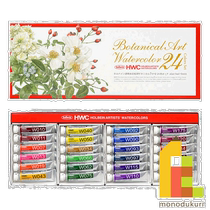 Japan Direct Mail Holbein Transparent 5ml 24 Color Plant Art Set W455 Pigment Enoch Pigment Set