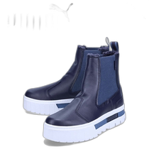 Japan Direct Mail PUMA Boots Chelsea Boots Side Gore Maze Chelsea Womens Thick Sole MAYZE CHEL