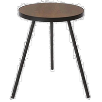 (Direct mail in Japan) Yamazaki Yamazaki Small round tea table W49XD48XH50cm black 555