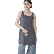 Japanese direct mail apart by lowrys womens sleeveless square neck long top 135099