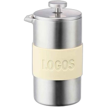 Japanese direct mail LOGOS French press coffee pot 81210313 outdoor cooker