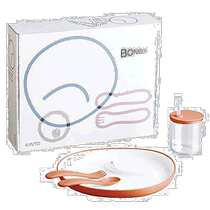 KINTO childrens tableware set Bangbao kids 4 points orange 26388 manufacturing