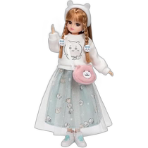 (Direct Mail from Japan) Takara Tomy Dome Lika Doll Dress Up Toy Jiikawa Pattern Clothing