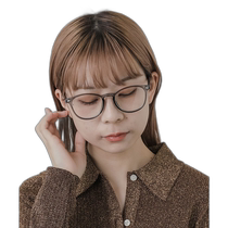 Japan direct mail SMELLY womens fashionable clear frame flat glasses SM462WA007