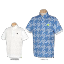 (日本直邮)new balance golf　运动用品　高尔夫短袖Polo衫　01