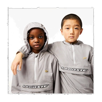 Direct mail from Japan LACOSTE childrens version graphic brand name logo windbreaker nylon material street style
