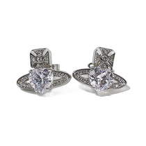 Japanese direct mail Vivienne Westwood ARIELLA earrings double ear earrings accessories Ariella