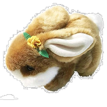 (Direct mail from Japan) Cute Sales Rabbit Brown One Size Cute Sales F0081