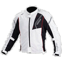 (Japan Direct Mail) Komine Racing Suit Motorcycle Dress Mesh Jacket Silver Black M Summer