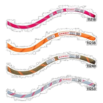Self-operated | 50m diameter 8mm Mammut mens and womens alpine dry rope 8 0 alpine dry rope climbing equipment mountaineering