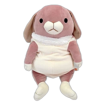 Japan Direct Mail (Japan Direct Mail) Shinada Plush Doll Lop Rabbit Doll L Pink MOUS