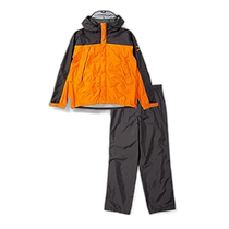 (Direct Mail from Japan) Mizuno Mens Raincoat Upper and Lower Set Fishing A2JG4A01 Orange XL