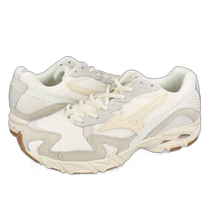 Japan Direct Mail MIZUNO WAVE RIDER 10 Mens Sports Shoes Low Top OFF White White White