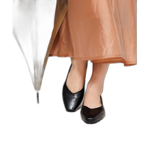 Japanese direct mail HIMIKO womens water-resistant square toe pumps 634104 634104