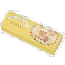 (Direct mail from Japan) Pearl Magnetic Glasses Hard Case Rilakkuma Yellow Honey Forest