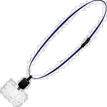 (Japan Direct mail) Guoyu Kokuyo telescopic work certificate cutting sleeve blue concealed buttoning type hard land