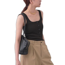 Japanese direct mail GALLARDAGALANTE womens skin-friendly linen suspender dress GGZ1042106A00