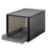 (Direct mail from Japan) Like It cabinet storage box L 32x50 5x31 8cm black CS-