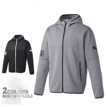 Direct mail from Japan PUMA Mens zipper fitness series cardigan hooded sweatshirt sports slim suit