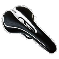 Selle de vélo autonome à faible rebond GORIX noir blanc style doux et épais