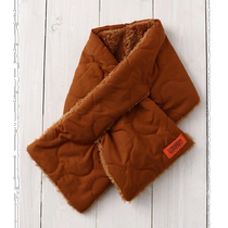 Japanese direct mail UNIVERSAL OVERALL mens and womens same style corrugated quilted scarf warm and comfortable differential insertion