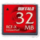 Buffalo Bafalu 3C digital accessories CF flash memory card 32MB RCF-X32MY Buffalo Bafalu 3C digital accessories CF flash memory card 32MB RCF-X32MY
