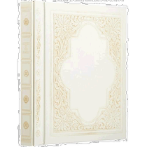 Self-operated｜Nakabayashi photo album L size white-LS-501-W high-definition waterproof and durable cover