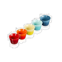 (Direct mail from Japan) Le Creuset Cool Color NEO Series Rainbow S Small Bowl 5-piece Set