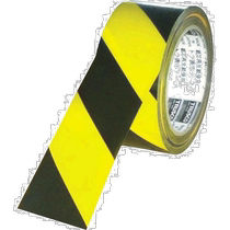 (Direct mail from Japan) Trusco Zhongshan Yellow and Black Warning Tape 100mmX25m TRTR-10025YB