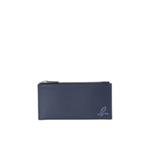 Japan Direct Mail Agnes B Lady Long Style Cortical Wallet Fine Texture Unique Zipper Design Easy