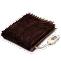 (日本直邮)爱丽思IRIS OHYAMA 电热毯法兰绒色调深棕色EHB-F148