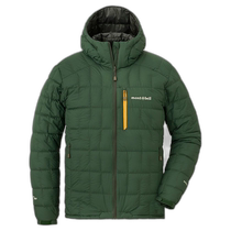 Japanese fashion errand Montbell Montbell mens down parka green trendy simple 1101594